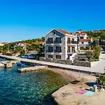 Seafront Draga With Heated Infinity Pool Villa