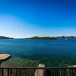 Villa Seafront Draga With Heated Infinity Pool