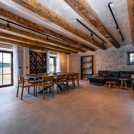 Seafront Draga With Heated Infinity Pool Villa Mali Iž