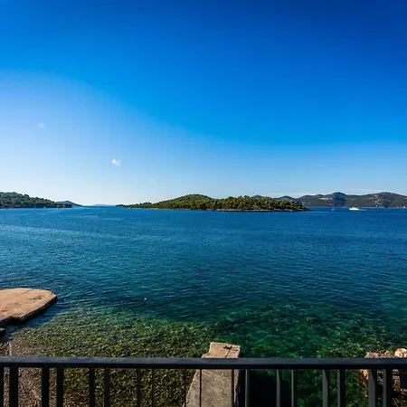 Villa Seafront Draga With Heated Infinity Pool